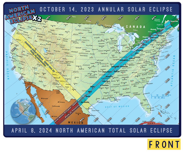 2023 & 2024 Interactive Eclipse Map (Poster)
